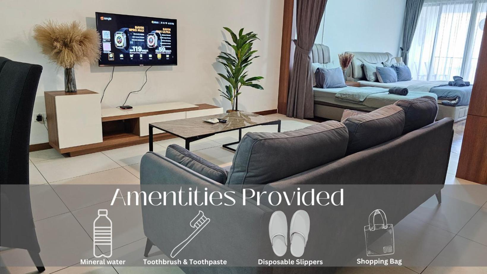Deluxe Seaview Suite Twin Bed By The Only Bnb Tanjung Tokong Экстерьер фото